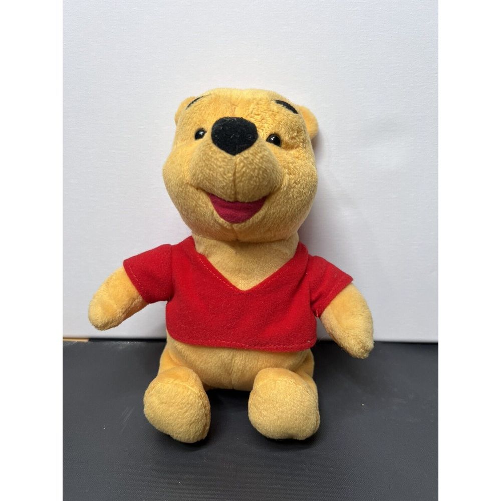 Vintage 1998 Talking Winnie The Poohโ Plush 8" WORKS! Good Condition!
